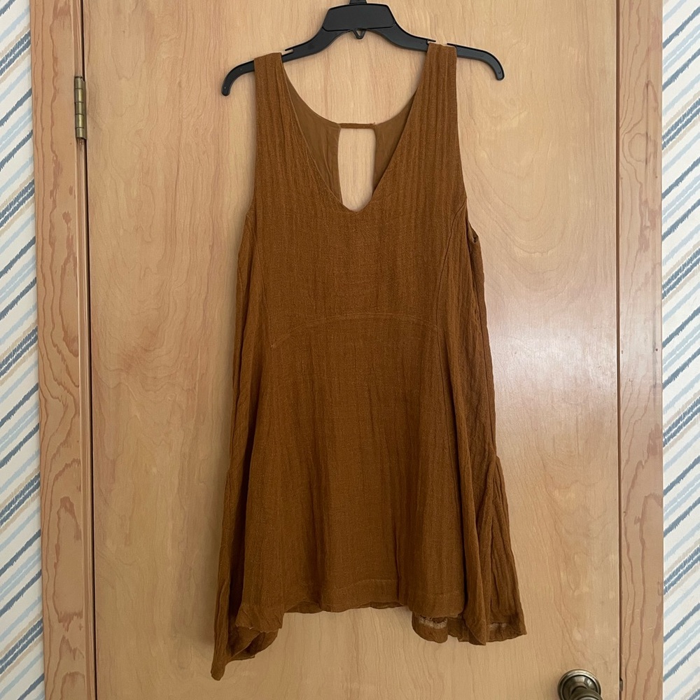 Free People Keyhole Gauze Dress